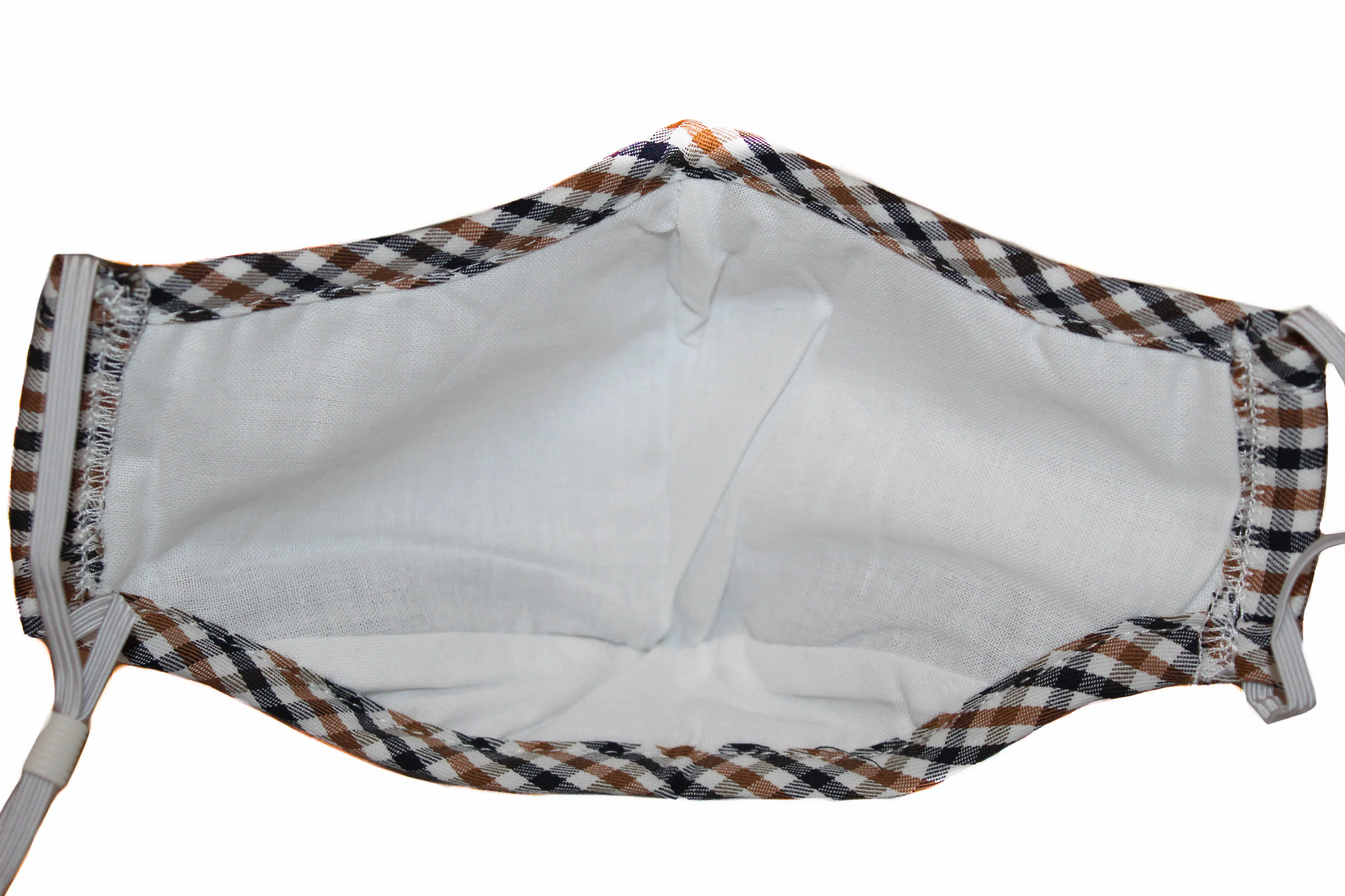 Non Medical Multicolor Plaid Light Weight & Comfortable Wear Face Mask/Covering