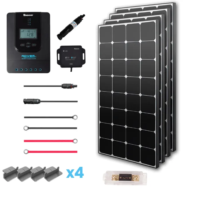 Renogy Premium 400 Watt 12 Volt Complete Solar Kit w/ MPPT