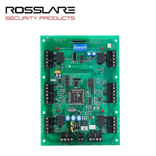 Rosslare - AC215IP - Scalable Networked Access Control - PCBA Only - 2 Readers - TCP/IP - 30K Users - 20K Event History - 12VDC