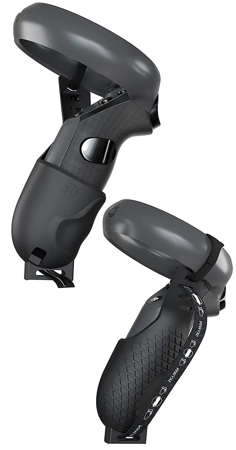 Skywin Quest Controller Grips - Anti Drop Touch Controller Grips for Oculus Quest Controllers - Compatible with Oculus Rift S and Quest VR Controllers