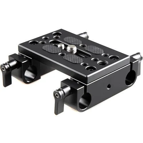 SmallRig Mounting Plate with 15mm Rod Clamps
