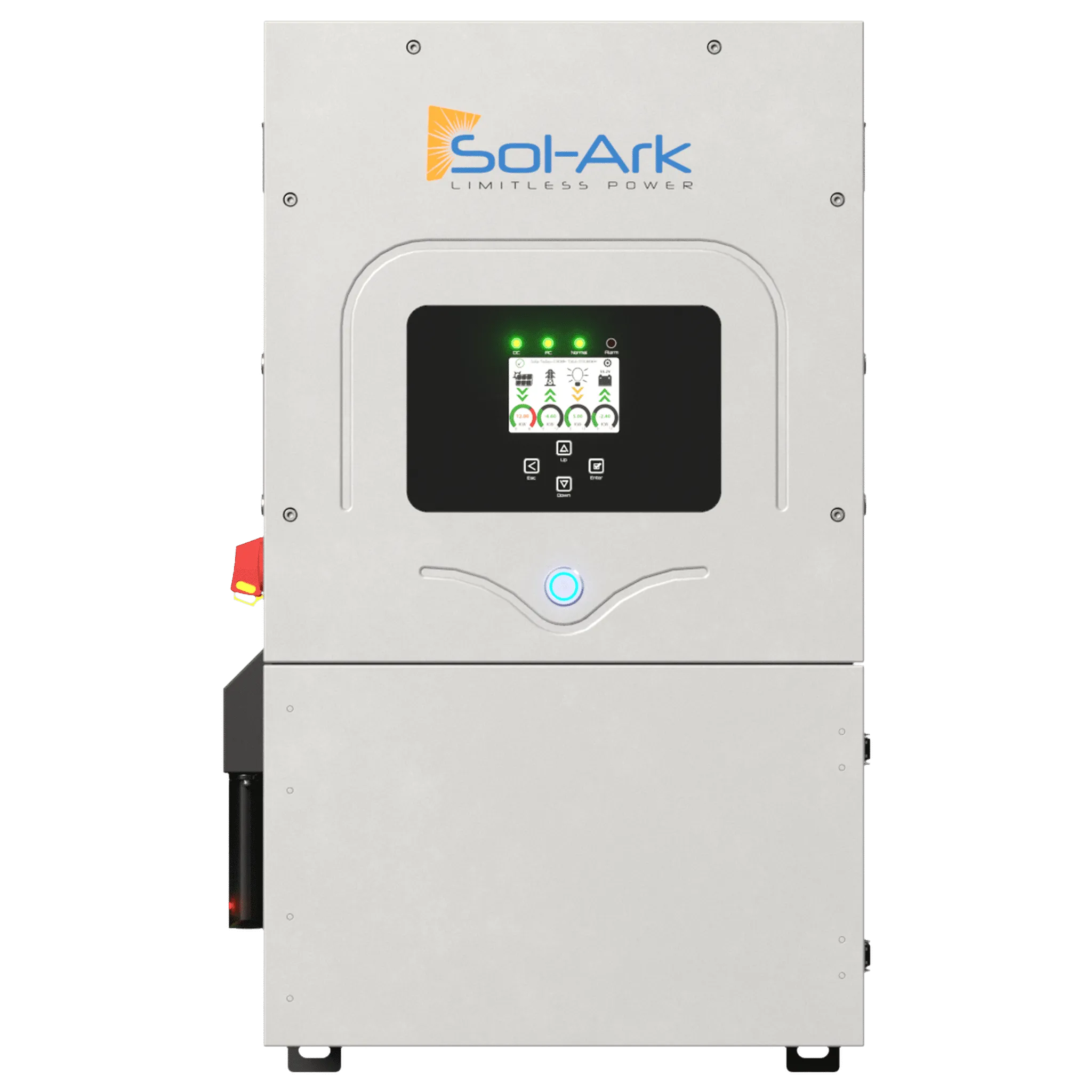 Sol-Ark | 12K-2P (120/240/208V) 48V [All-In-One] Pre-Wired Hybrid Solar Inverter | 10-Year Warranty