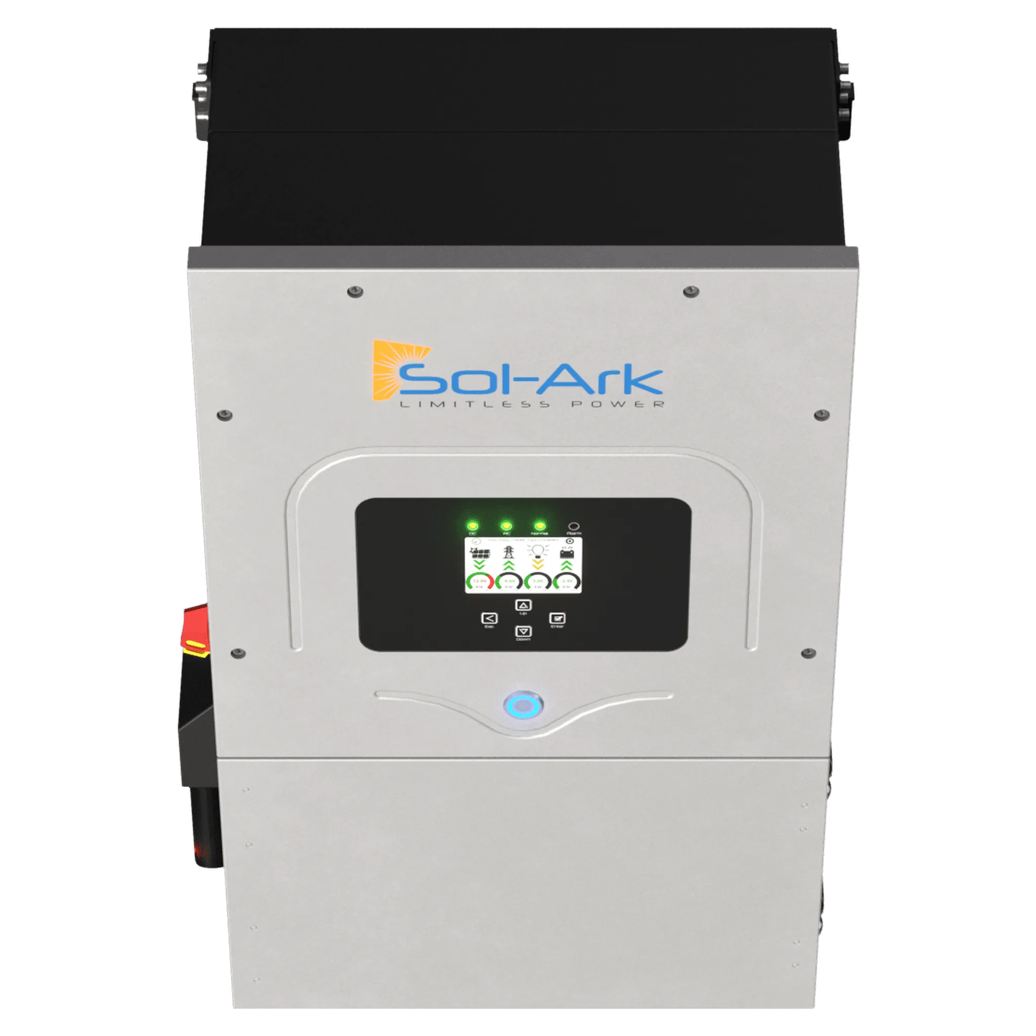 Sol-Ark | 12K-2P (120/240/208V) 48V [All-In-One] Pre-Wired Hybrid Solar Inverter | 10-Year Warranty