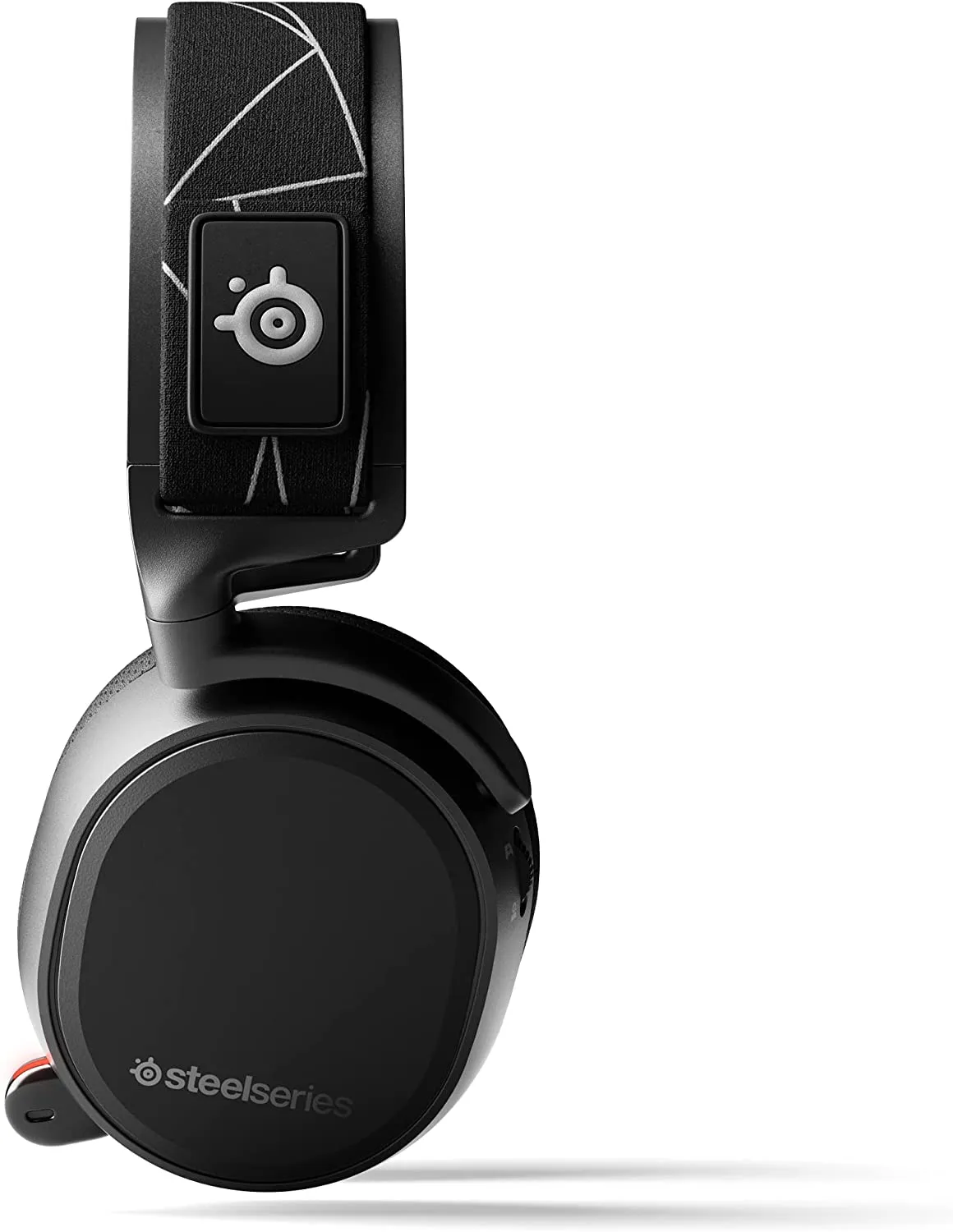 SteelSeries Headset Arctis 9 - Wireless Gaming Headset - Lossless 2.4 GHz Wireless   Bluetooth - 20  Hour Battery Life - For PC, PlayStation 5 and PS4, Black