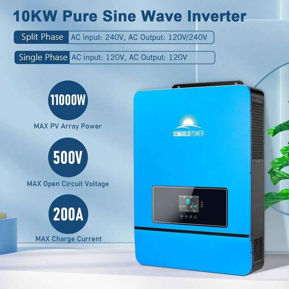 Sungold Power 20KW 48V Split Phase Solar Inverter(2 Units Parallel)