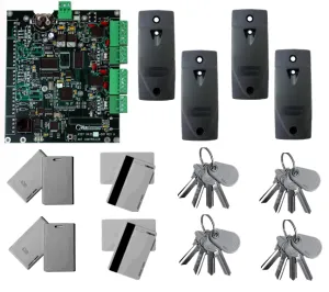 TCP/IP Based Access Control, 4 Door Kit Keri Systems NXT Series, NXT-MSC-KIT4