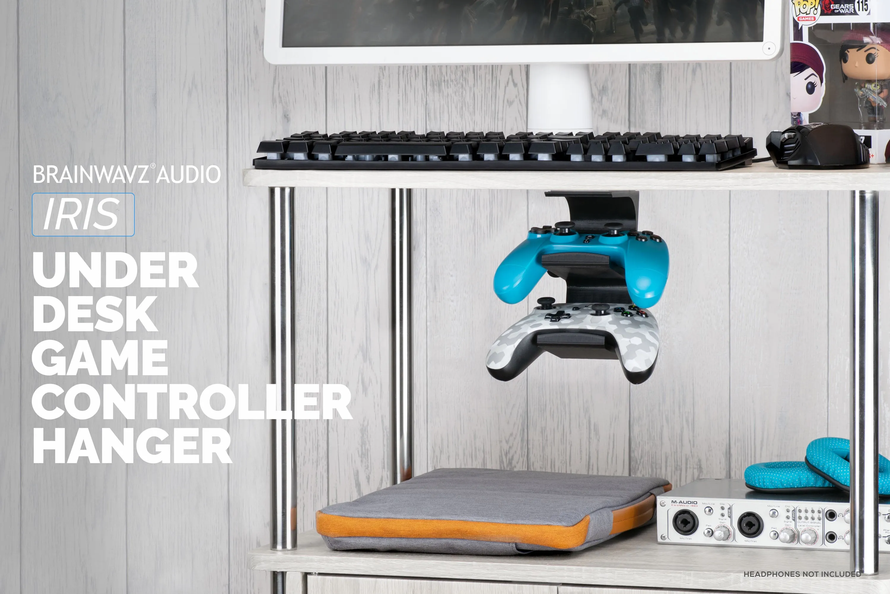 The Iris - Under Desk Dual Universal Controller Mount