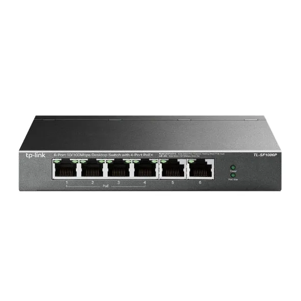 Tp-Link Tl-Sf1006p - V1 - Switch - 6 Ports - Unmanaged