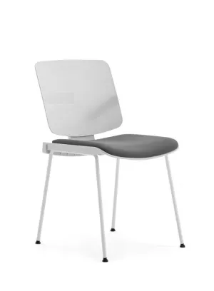 Training Chair With Soft Seat for Schools, Collages, Office, with Steel Frame for Sturdy Comfortable Seating