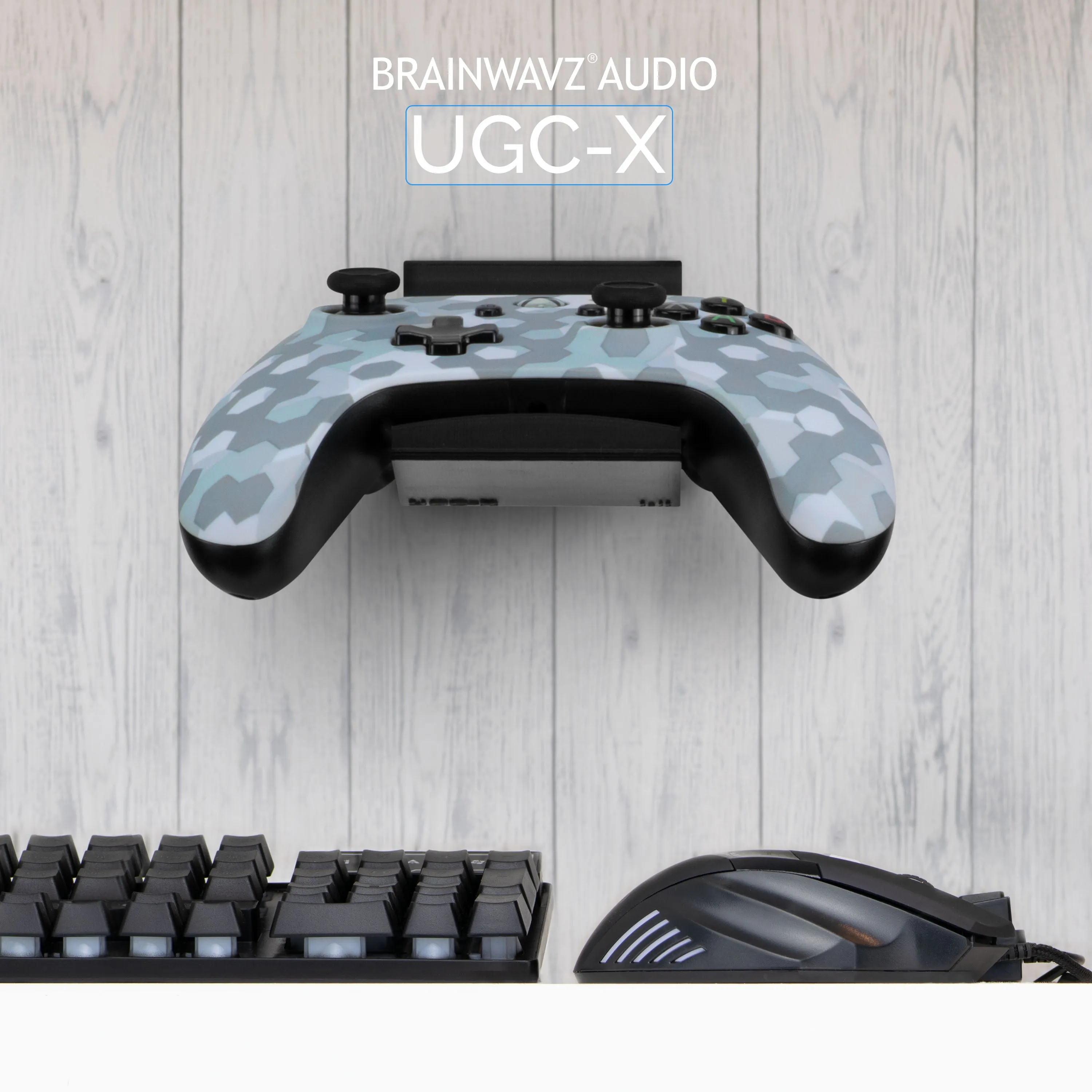 UGC-X (2 Pack) Universal Game Controller Wall Mount - For Xbox, PS5/PS4, PC & More