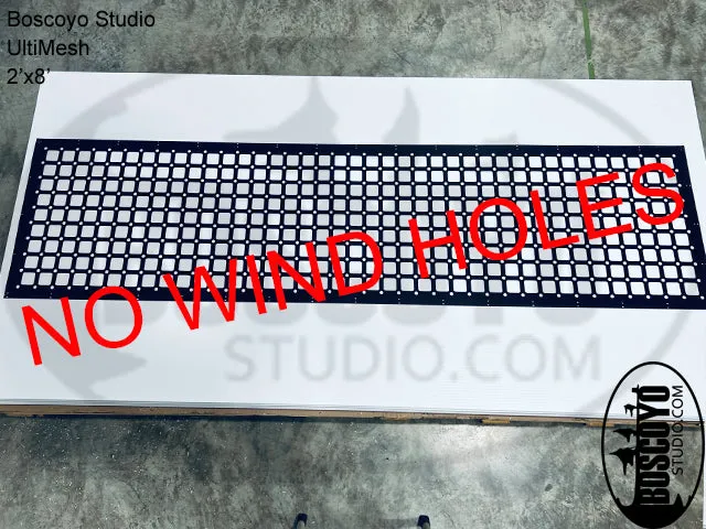 UltiMesh (No Wind Holes) for Garage Door