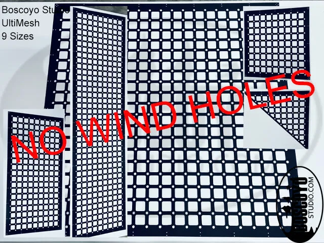 UltiMesh (No Wind Holes) for Garage Door
