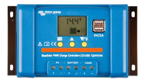 VICTRON BLUESOLAR PWM LCD-USB 12/24V-10A CHARGE CONTROLLER